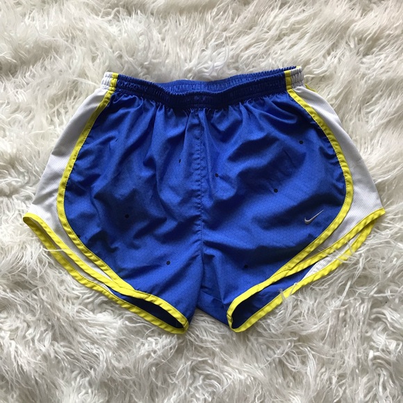 4/$25‎ NIKE DRI-FIT PRINTED TEMPO RUNNING SHORTS - Picture 1 of 6
